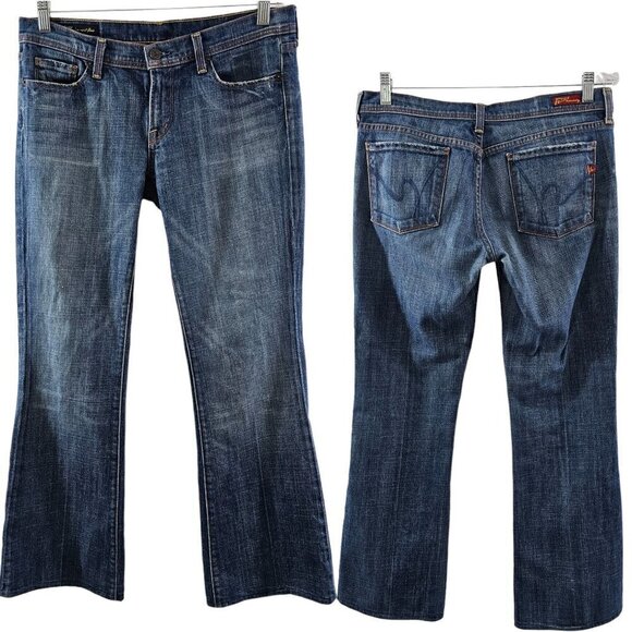 Citizens of Humanity Women’s Ingrid #002 Low Waist Flare Stretch Jeans Size 30 ( - Picture 1 of 16